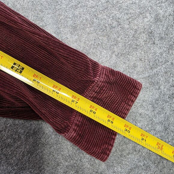 Ralph Lauren Men's Corduroy Shirt - Deep Red - Picture 7 of 7